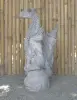 Product image 3 of the product “Sitting dragon on stone, approx. 75 H cm, cast stone, natural ”